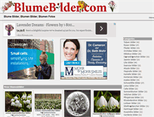 Tablet Screenshot of blumebilder.com